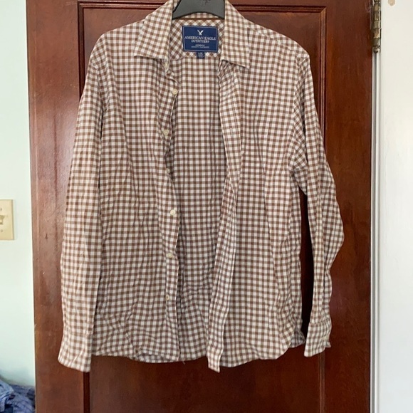 American Eagle men’s button down; size large - Picture 1 of 4